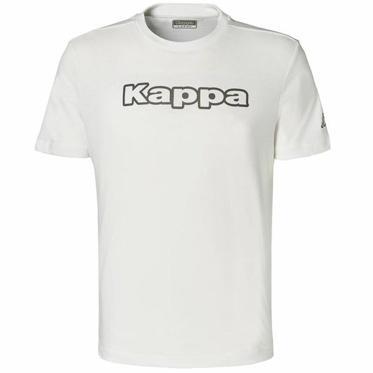 Men’s Short Sleeve T-Shirt Kappa Fromen M White