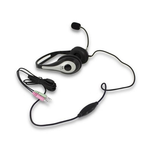 Cuffie con Microfono Ewent EW3562 Nere