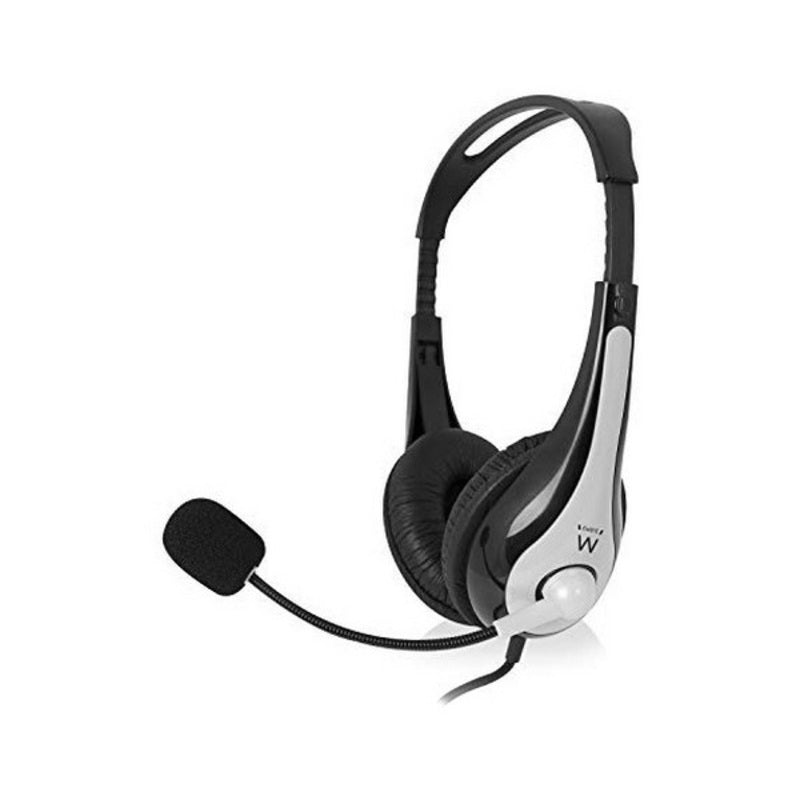 Cuffie con Microfono Ewent EW3562 Nere