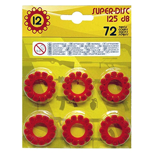 Pistol Caps Gonher (6 pcs)