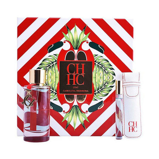 Women's Perfume Set Ch L'eau Carolina Herrera (3 pcs)