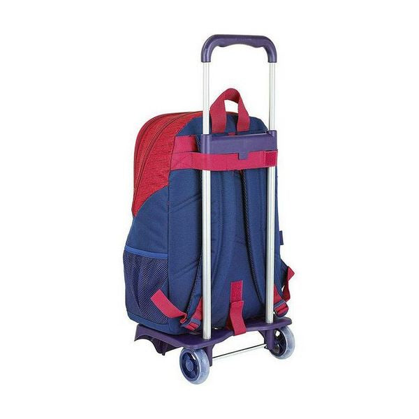 School Rucksack with Wheels 905 F.C. Barcelona