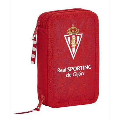 Astuccio Doppio Real Sporting de Gijón Rosso (28 pz)