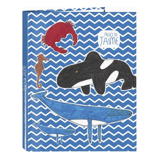 Ring binder Algo de Jaime Ocean A4