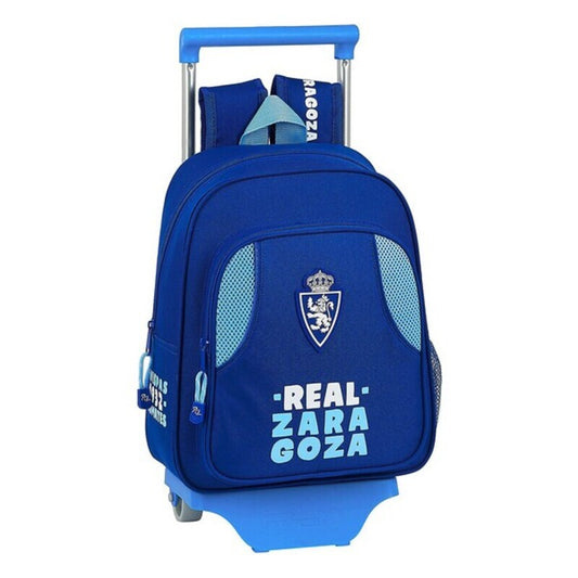 Zaino scolastico con ruote 705 Real Zaragoza (27 x 10 x 67 cm)