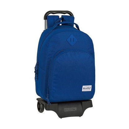 School Rucksack with Wheels 905 BlackFit8 Oxford Dark blue