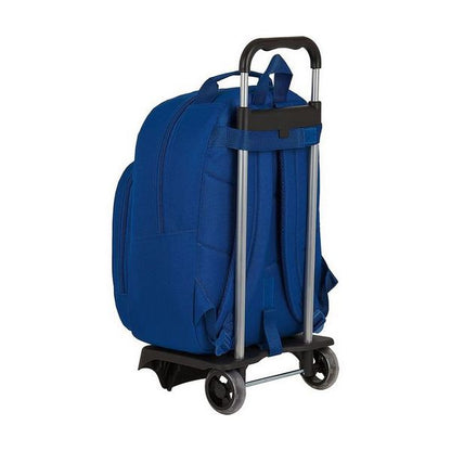 School Rucksack with Wheels 905 BlackFit8 Oxford Dark blue