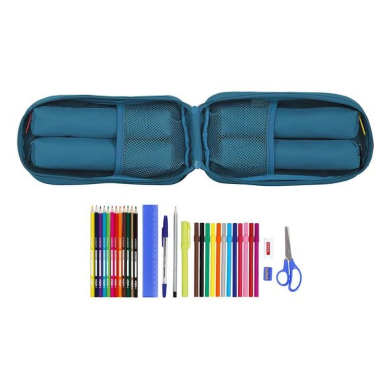 Zaino Astuccio BlackFit8 Egeo Blu (33 Pezzi)