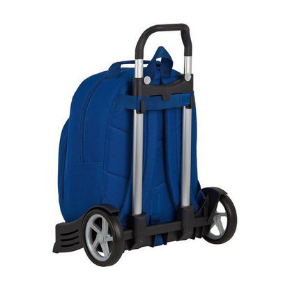 School Rucksack with Wheels Evolution BlackFit8 Turquoise