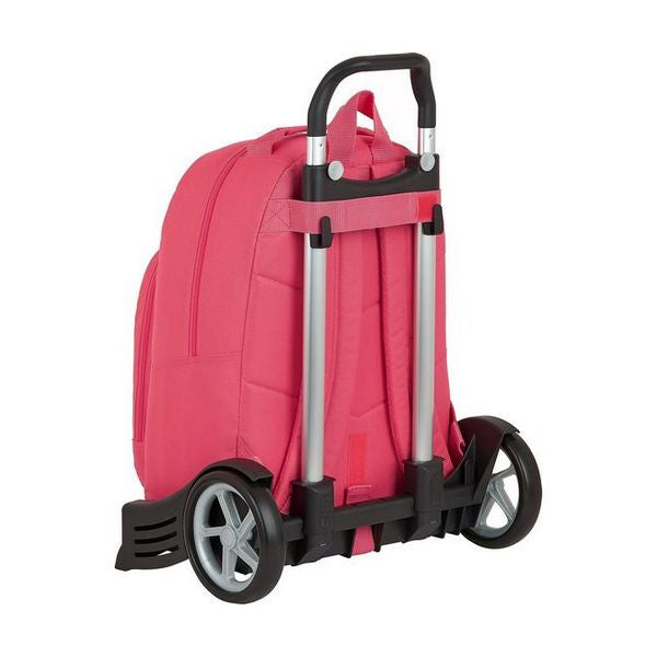 School Rucksack with Wheels Evolution BlackFit8 Pink