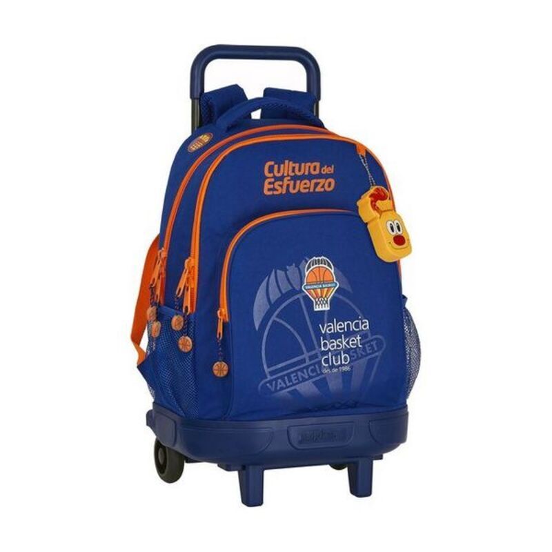 School Rucksack with Wheels Compact Valencia Basket