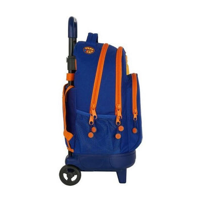 School Rucksack with Wheels Compact Valencia Basket