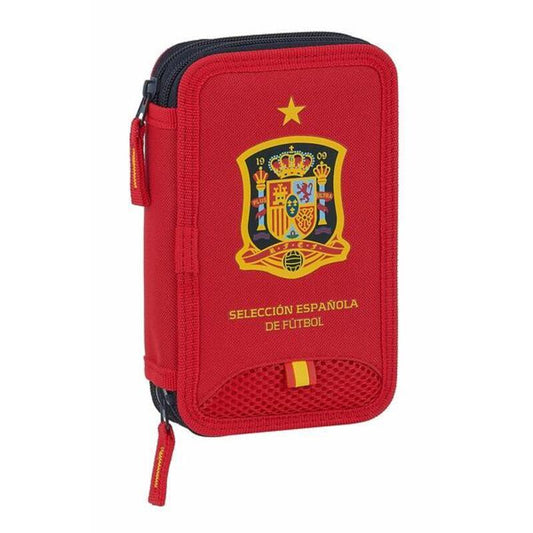Double Pencil Case RFEF Red (28 pcs)