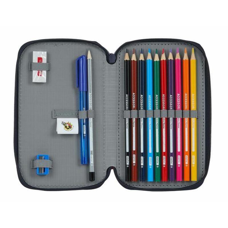 Double Pencil Case RFEF Red (28 pcs)