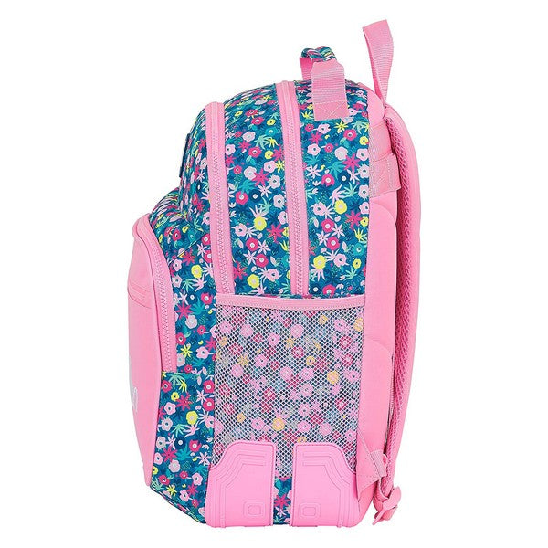 School Bag Benetton Blooming Pink