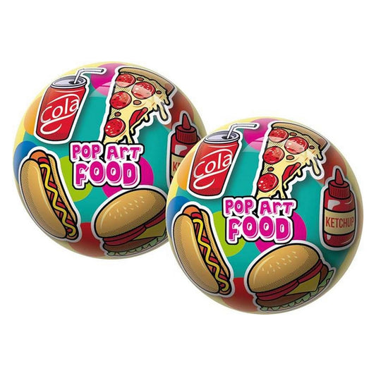 Ball Pop Art Food Unice Toys (Ø 23 cm)