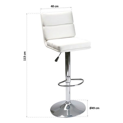 Stool Devon Polyskin (49 x 113 x 40 cm)