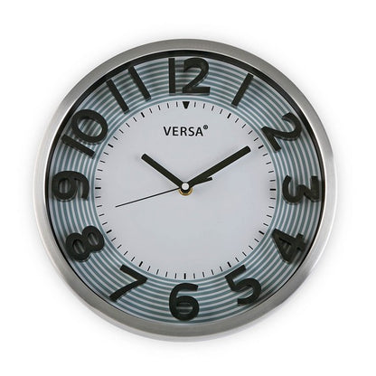 Wall Clock Aluminium (4,5 x 30 x 30 cm)
