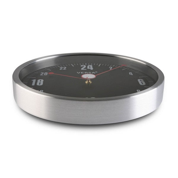 Wall Clock Aluminium (4,5 x 30 x 30 cm)