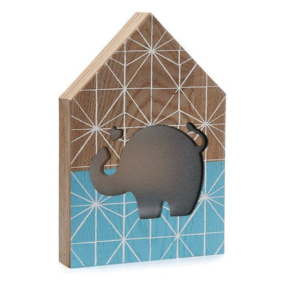 Decorative box Elephant Wood (3,5 x 25 x 17 cm)