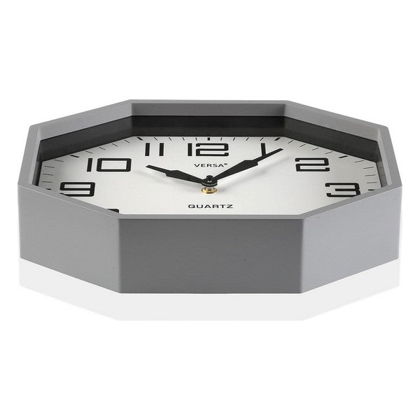 Wall Clock (Ø 32 cm) Plastic (6,7 x 26 x 32 cm)