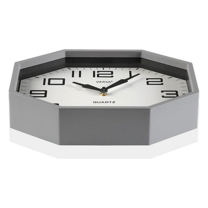 Wall Clock (Ø 32 cm) Plastic (6,7 x 26 x 32 cm)