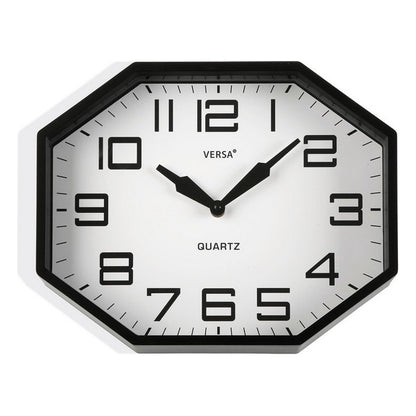 Wall Clock (Ø 32 cm) Plastic (6,7 x 26 x 32 cm)