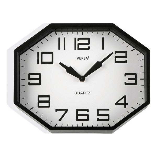 Wall Clock (Ø 32 cm) Plastic (6,7 x 26 x 32 cm)