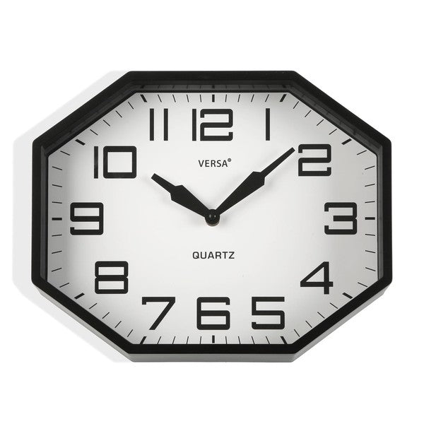 Wall Clock (Ø 32 cm) Plastic (6,7 x 26 x 32 cm)