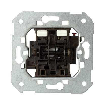 Blinds Push Button Switch Simon 75331 Aluminium PC