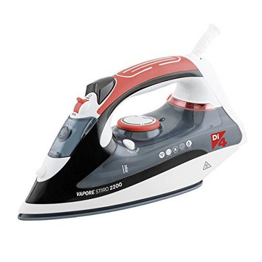 Ferro da stiro a vapore DI4 VAPORE STIRO 280 ml 2200W Nero Rosso
