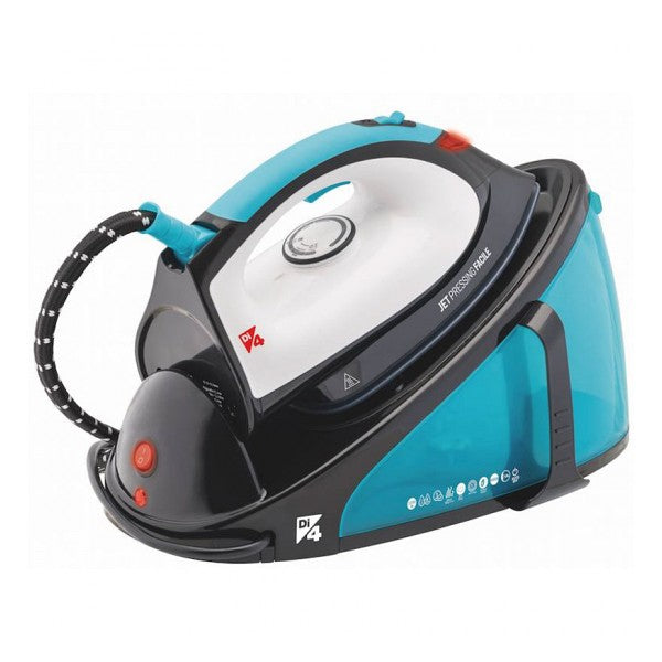 Ferro da stiro con generazione di vapore DI4 Jet Pressing 1,6 L 120 g/min 2200W Blu Nero