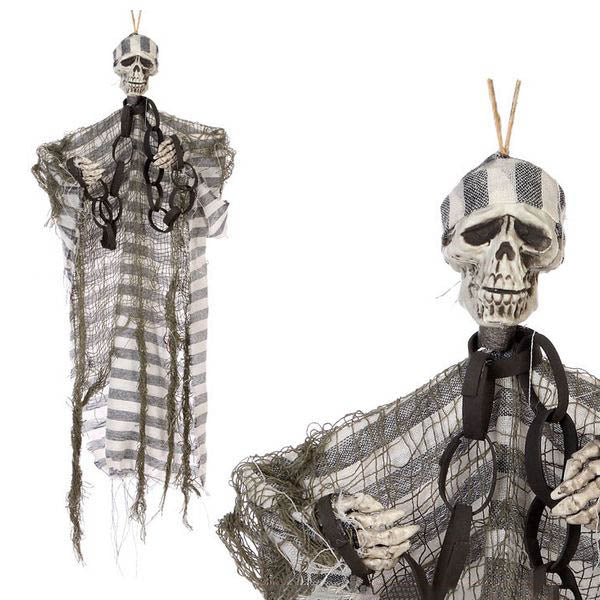 Skeleton pendant (50 x 39 cm) Grey