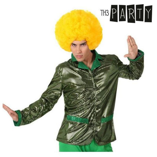 Giacca taglia adulto Disco Shine Green