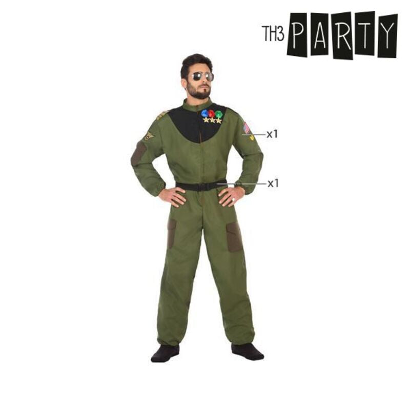 Costume for Adults Camouflage (2 Pcs)