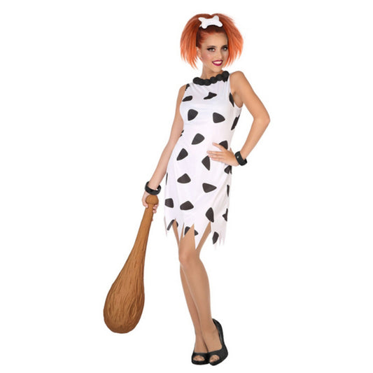 Costume per Adulti Cavernicolo Bianco (1 pz)