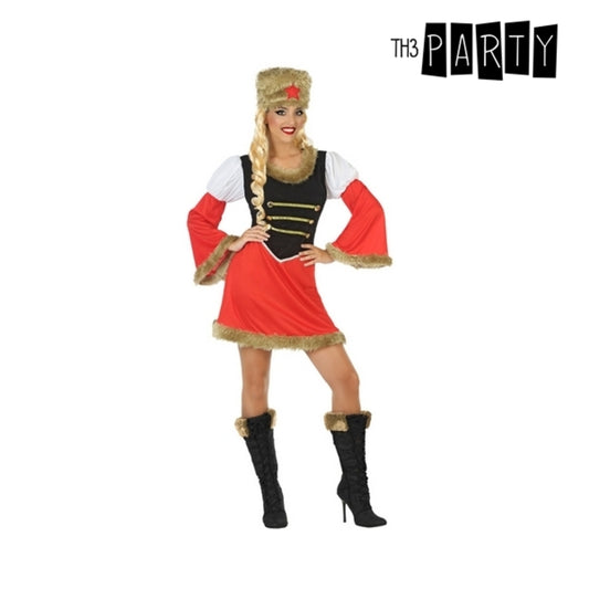 Costume for Adults Russian Woman Red (2 pcs)