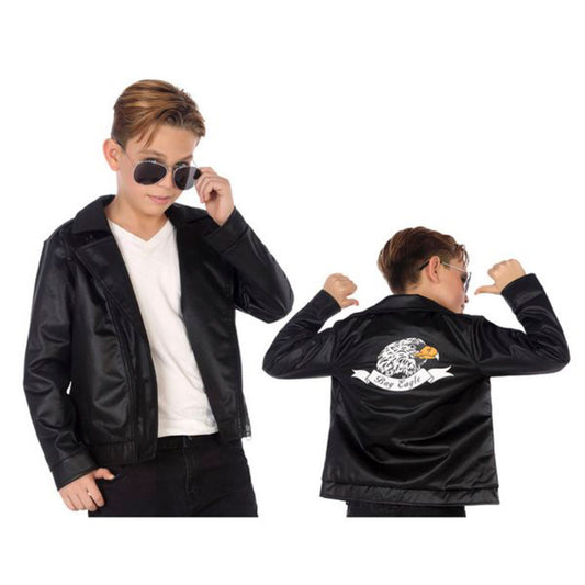 Costume per Bambini Grease Nero (1 pz)