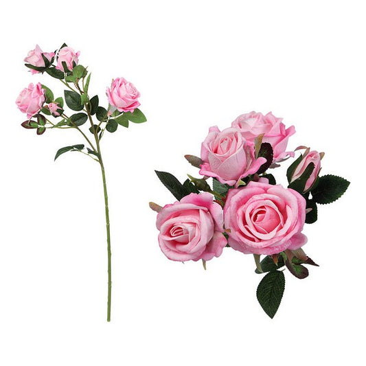 Stelo di 5 Rose 113014 Rosa (60 Cm)