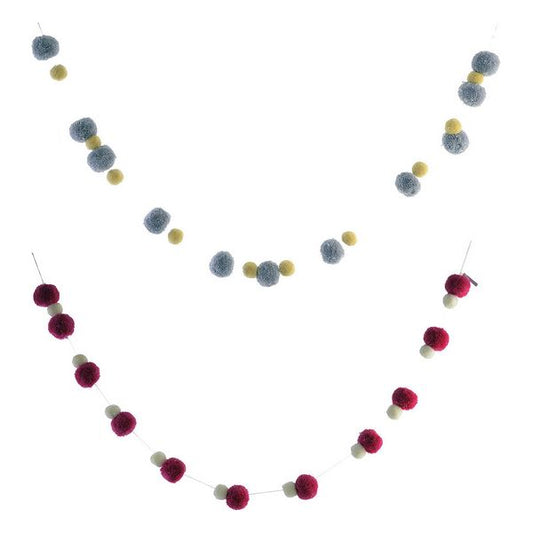 Garland DKD Decorazioni per la casa in poliestere (2 pezzi)