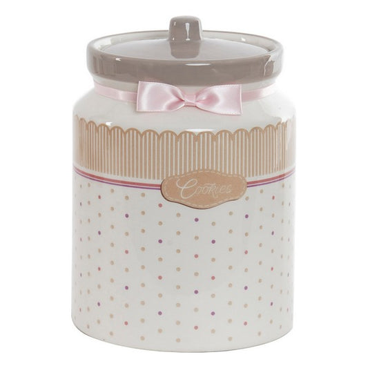 Tin DKD Home Decor Cookies Pink (15 x 15 x 21 cm)