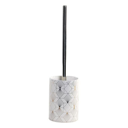 Toilet Brush DKD Home Decor Stainless steel (9 x 9 x 36 cm)