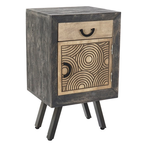 Nightstand DKD Home Decor MDF Wood (40 x 37 x 69 cm)