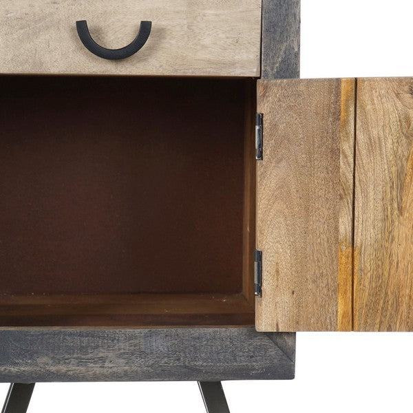 Nightstand DKD Home Decor MDF Wood (40 x 37 x 69 cm)
