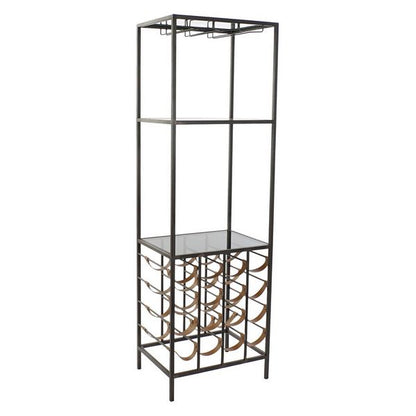 Bottle rack DKD Home Decor Metal Polyurethane (50 x 38 x 160 cm)