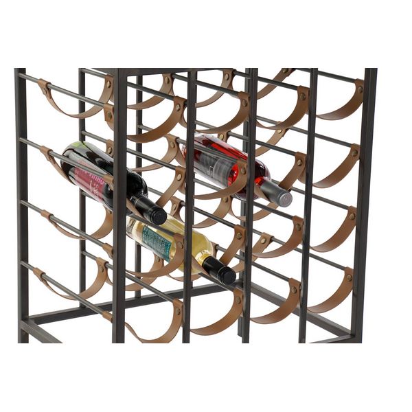Bottle rack DKD Home Decor Metal Polyurethane (50 x 38 x 160 cm)