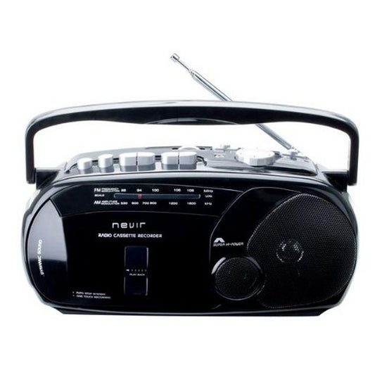 Cassetta radio NEVIR NVR416T Nera