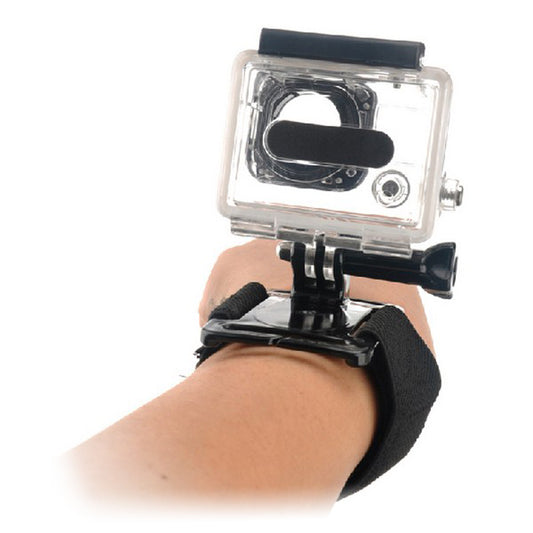 Imbracatura da polso per fotocamera sportiva KSIX Nera