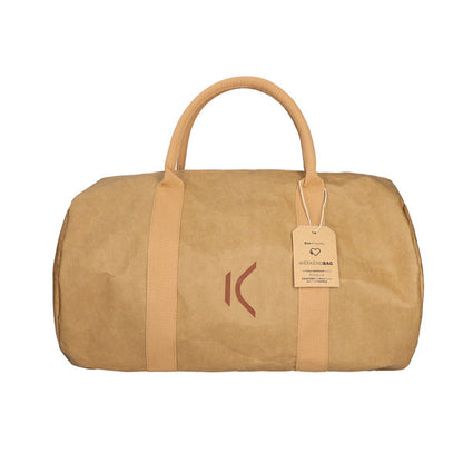 Sports Bag KSIX WeekendBag Eco-friendly kraft paper Brown