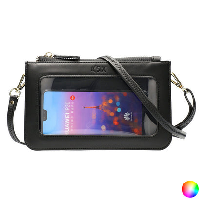 Borsa KSIX in ecopelle (20 x 13 cm)
